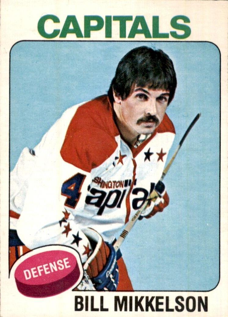 1975 O-Pee-Chee Hockey Bill Mikkelson #207