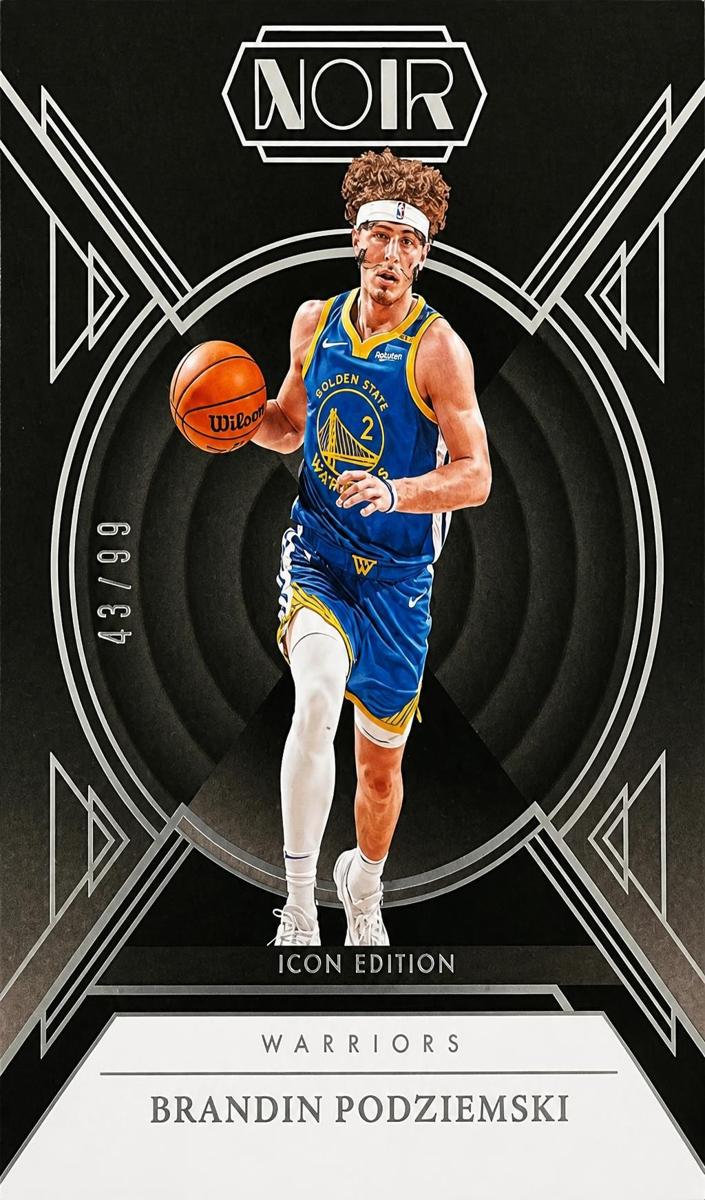 2024 Panini Noir Basketball Brandin Podziemski #126