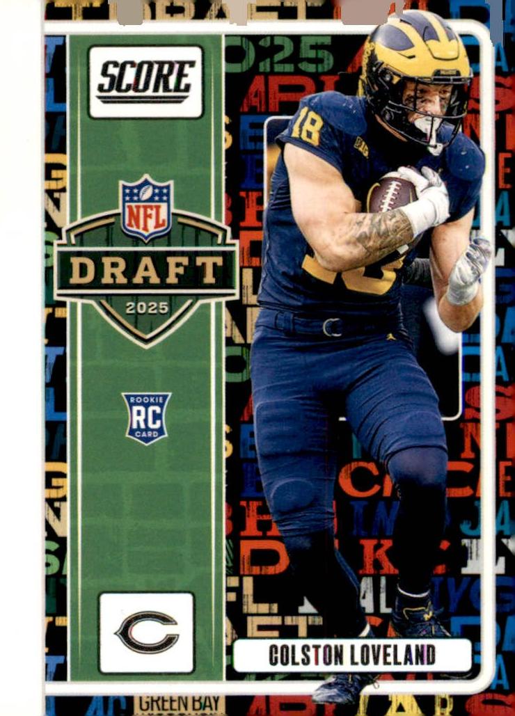 2025 Panini Score Football Colston Loveland #5