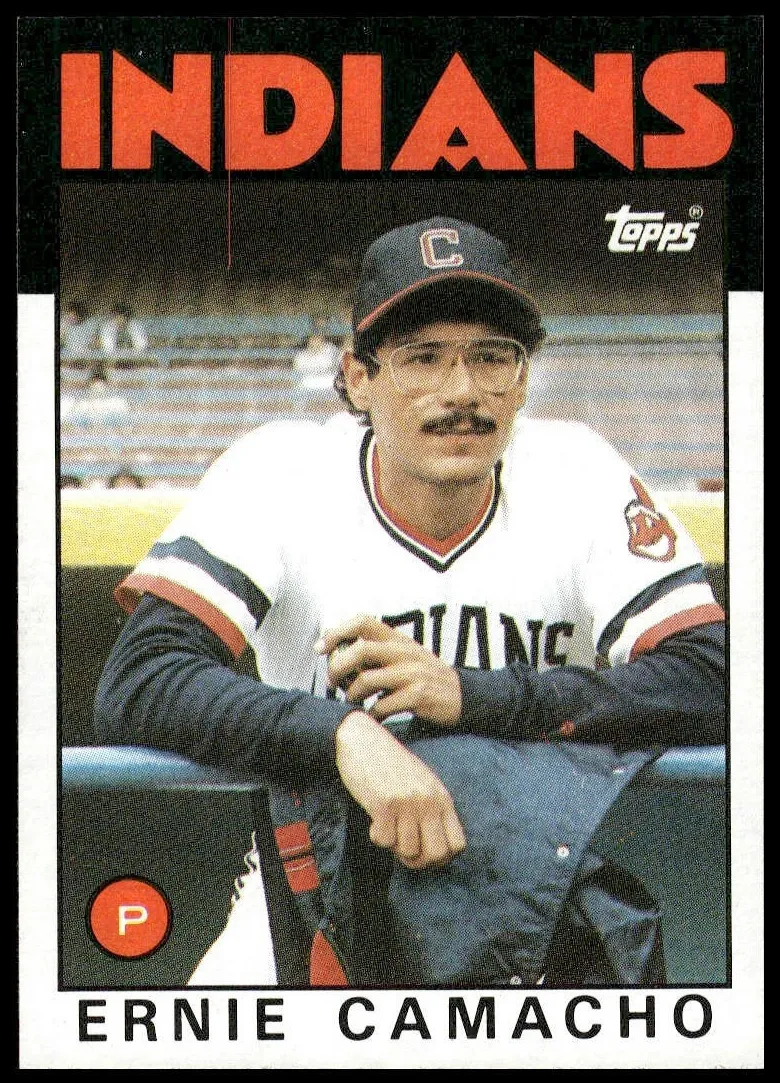 1986 Topps Baseball Ernie Camacho #509