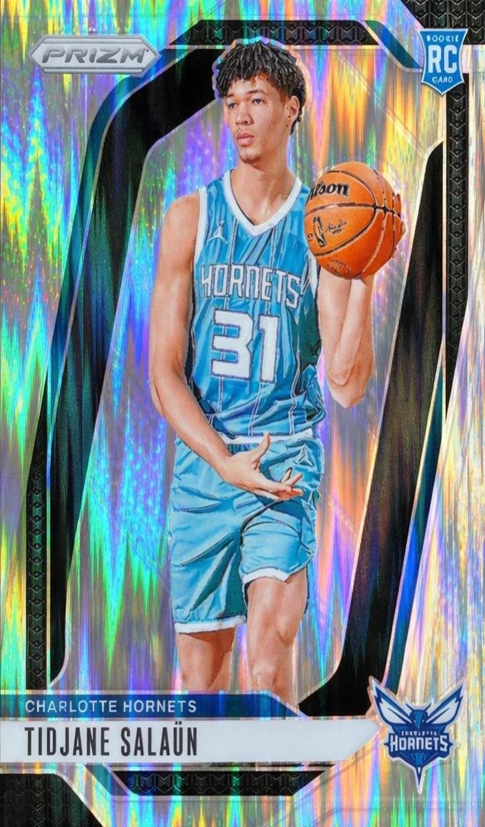 2024 Panini Prizm Basketball Skewed Tidjane Salaun #262