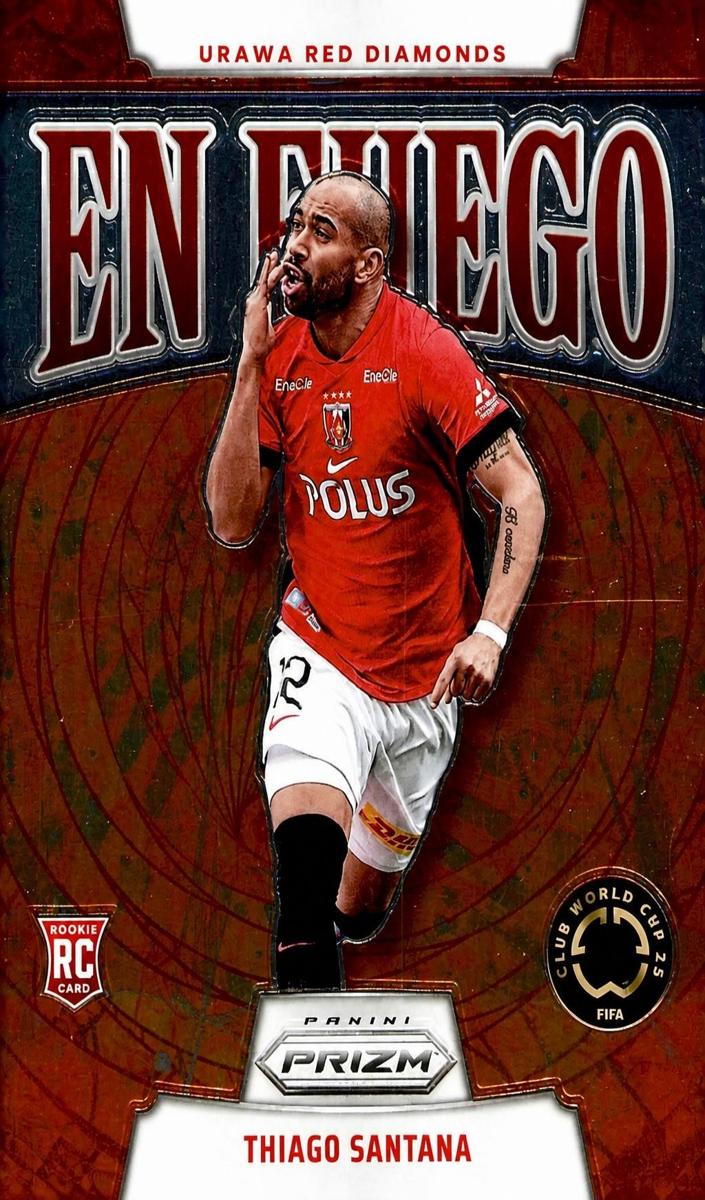 2025 Panini Prizm FIFA Club World Cup Soccer Thiago Santana #3