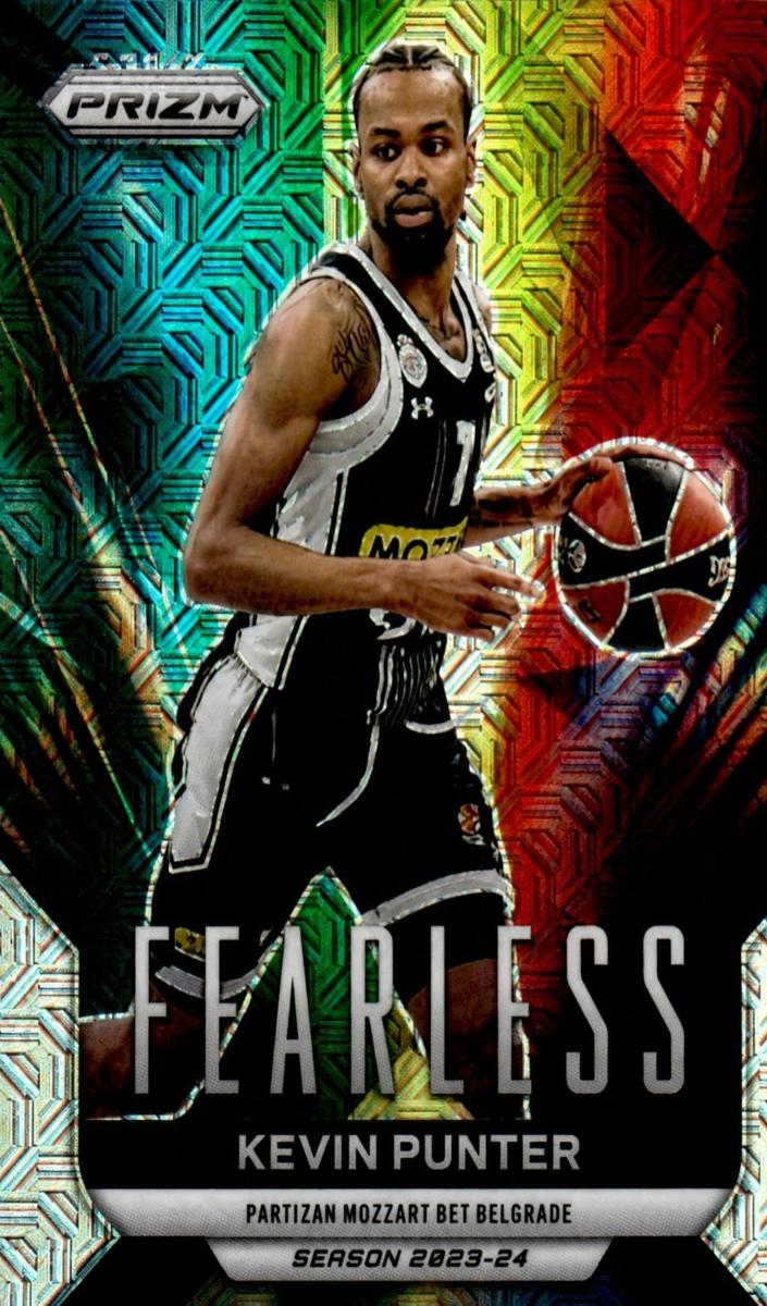 2023 Panini Prizm Turkish Airlines EuroLeague Basketball Mojo Kevin Punter #3