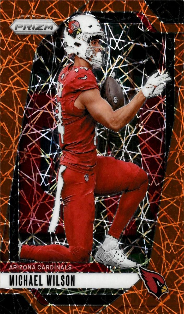 2024 Panini Prizm Football Lazer Michael Wilson #3
