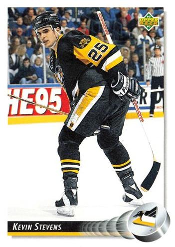 1992 Upper Deck Hockey Kevin Stevens #275