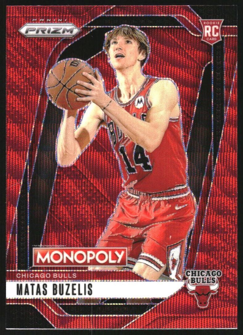 2024 Panini Prizm Monopoly Basketball Red Matas Buzelis #12