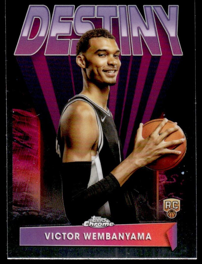 2023 Topps Chrome Basketball Victor Wembanyama #D-1