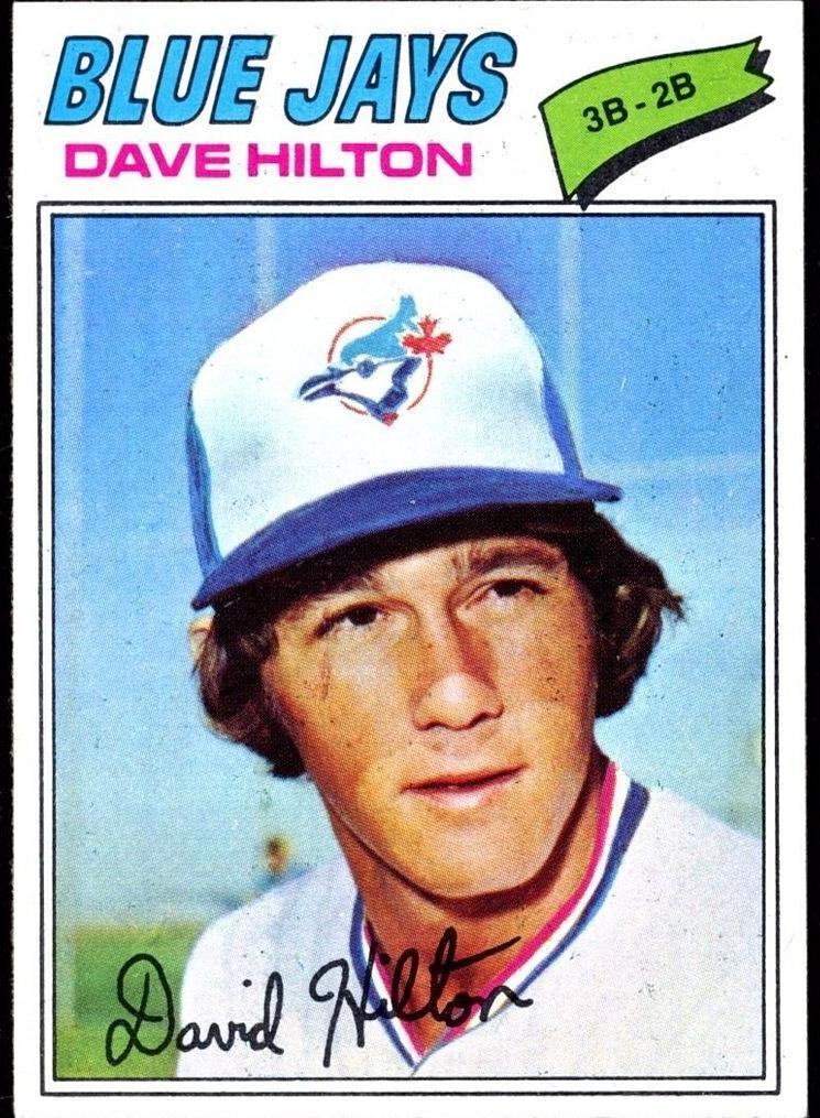 1977 Topps Baseball Dave Hilton #163