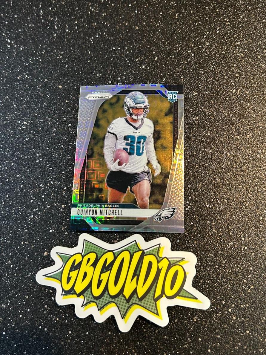 2024 Panini Prizm Football Pandora Quinyon Mitchell #381