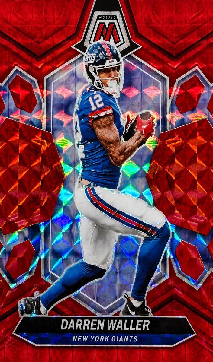 2024 Panini Mosaic Football Red Darren Waller #166