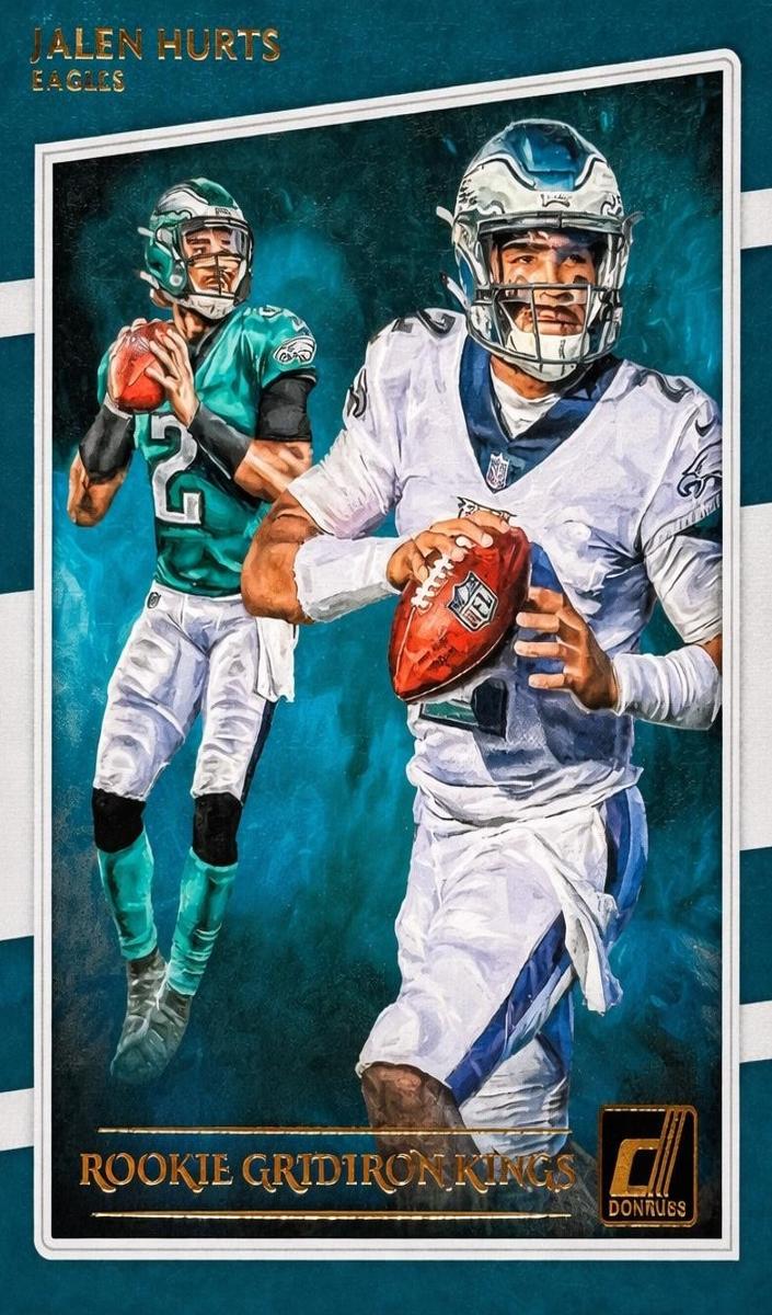 2020 Panini Donruss Football Jalen Hurts #RGK-JAH