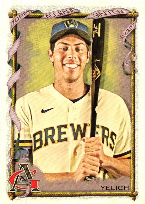 2023 Topps Allen & Ginter Baseball Christian Yelich #10