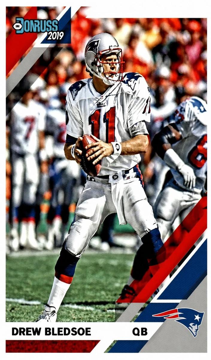 2019 Panini Donruss Football Drew Bledsoe #169 PSA 10