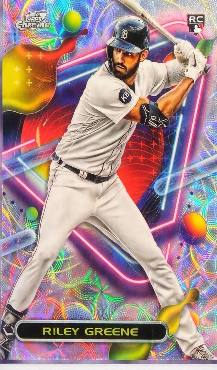 2023 Topps Cosmic Chrome Baseball Nucleus Riley Greene #31