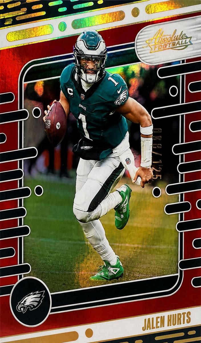 2024 Panini Absolute Football Spectrum Red Jalen Hurts #86