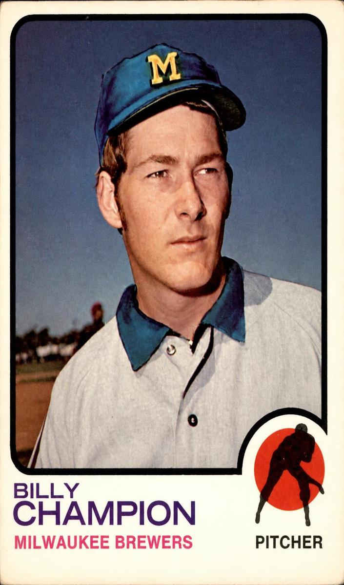 1973 O-Pee-Chee Baseball Billy Champion #74