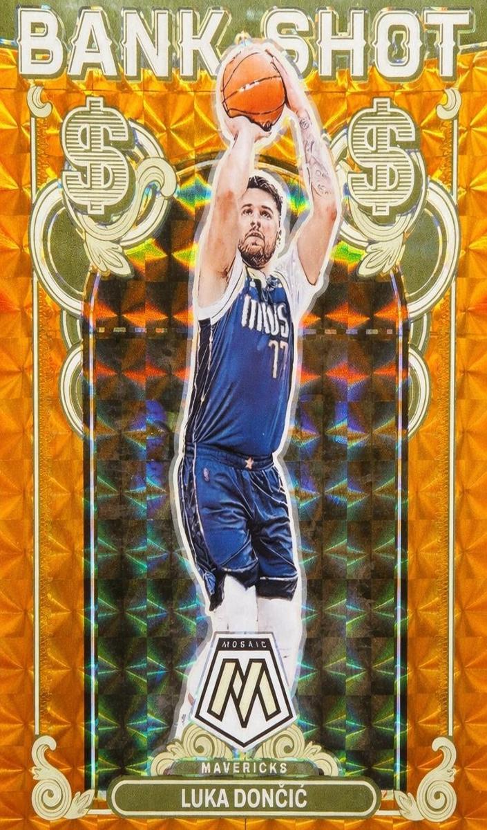 2023 Panini Mosaic Basketball Orange Luka Doncic #16 PSA 9