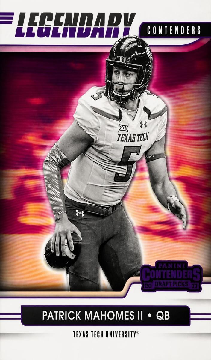 2021 Panini Contenders Draft Picks Football Patrick Mahomes II #2