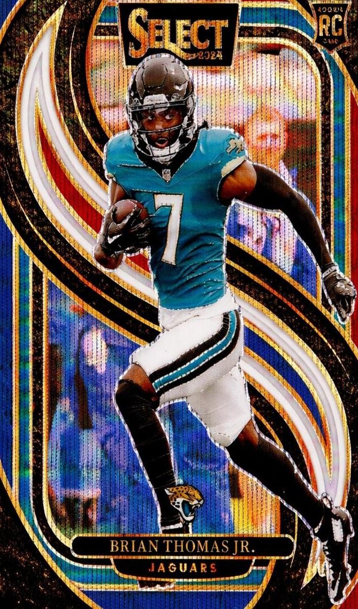 2024 Panini Select Football Tri-Color Brian Thomas Jr. #143