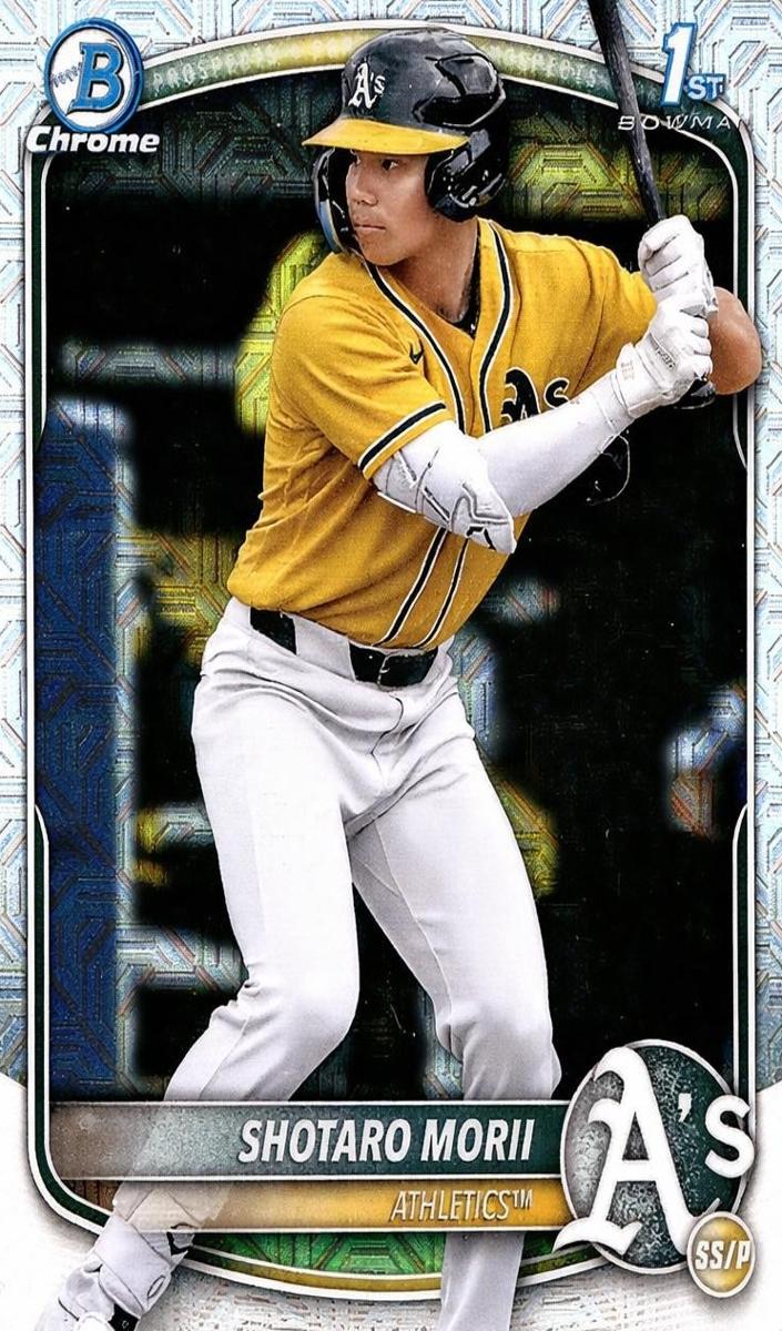 2025 Bowman Chrome Mega Box Baseball Shotaro Morii #BCP-170