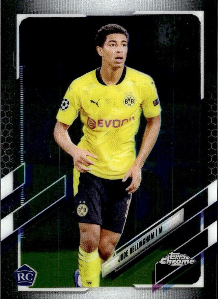 2020 Topps Chrome UEFA Champions League Soccer Jude Bellingham #68