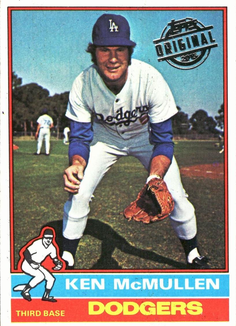 1976 Topps Baseball Ken McMullen #566