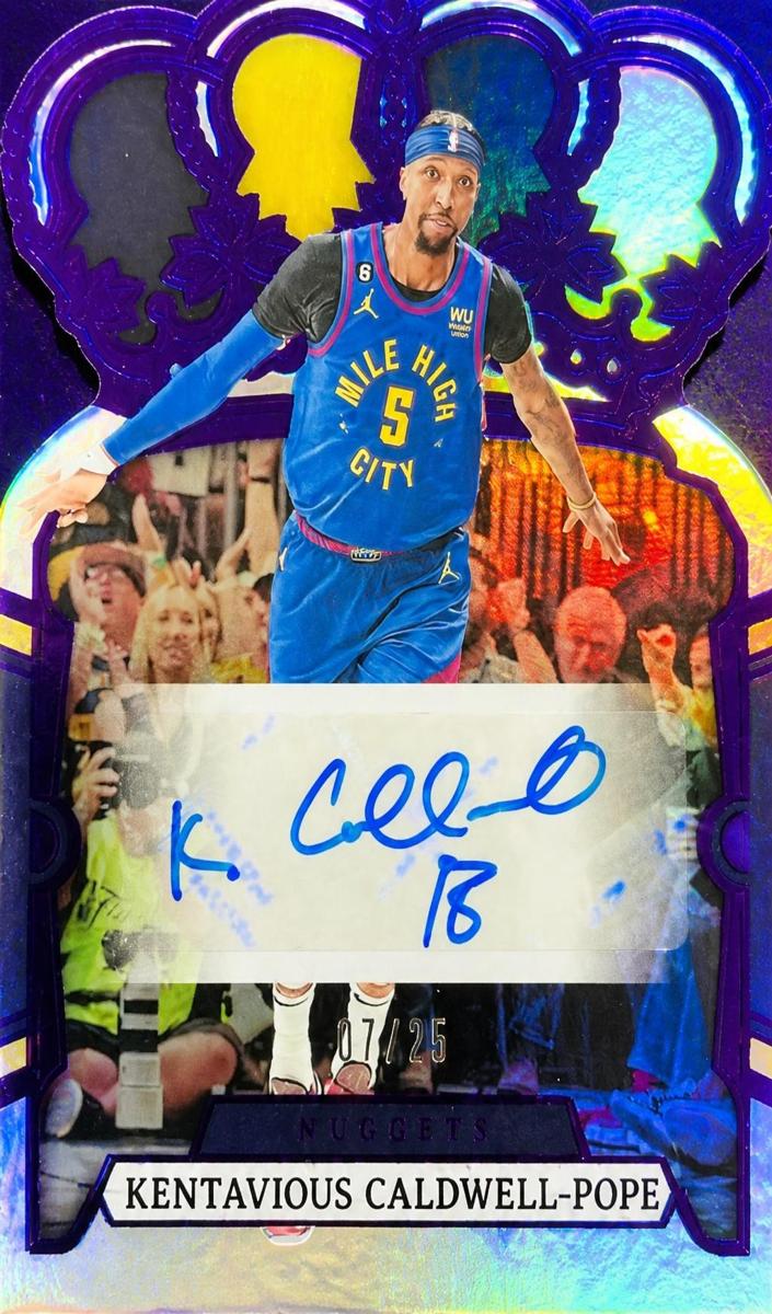 2023 Panini Crown Royale Basketball Purple Kentavious Caldwell-Pope #CA-KCP