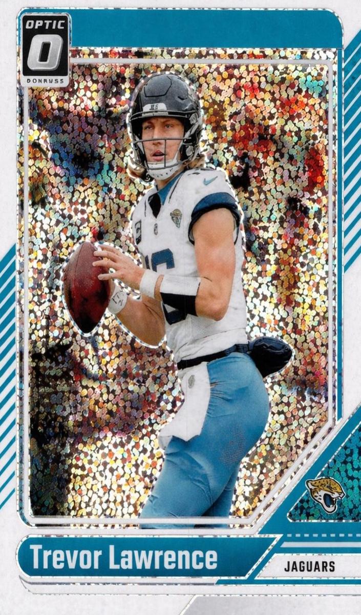 2024 Donruss Optic Football White Sparkle Trevor Lawrence #88 PSA 10