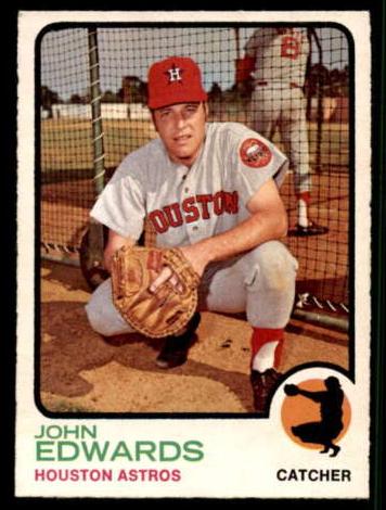 1973 O-Pee-Chee Baseball John Edwards #519