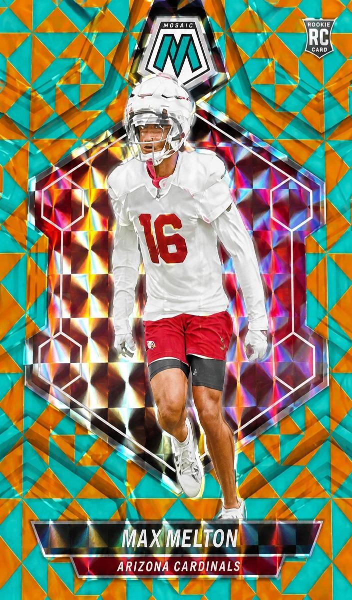 2024 Panini Mosaic Football Tessellation Max Melton #343
