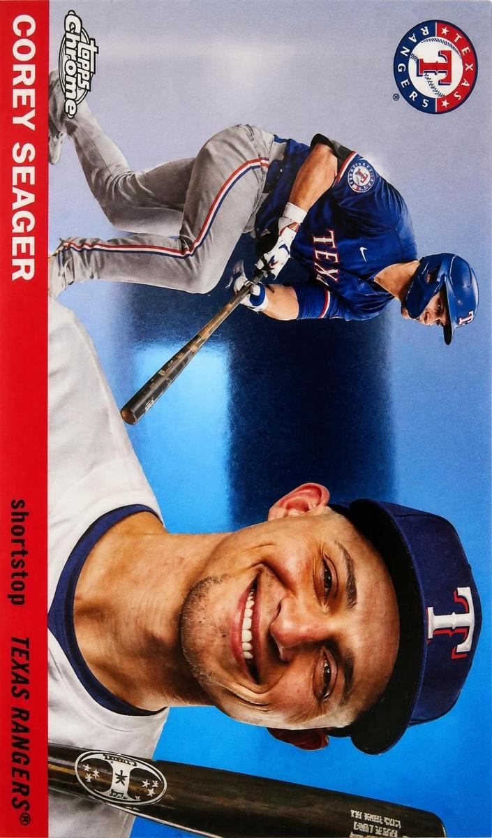 2025 Topps Chrome Platinum Baseball Corey Seager #155