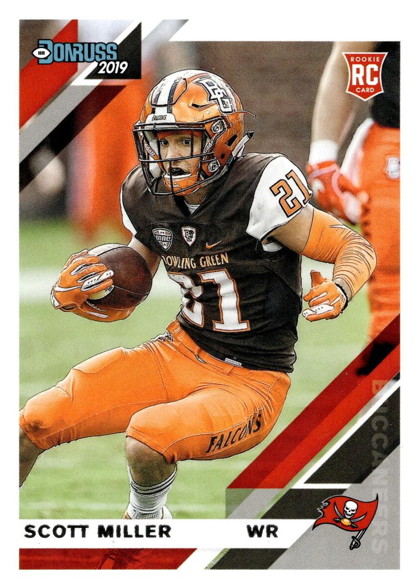 2019 Panini Donruss Football Scott Miller #300 PSA 9