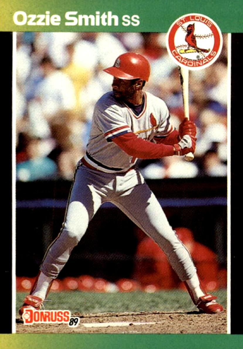 1989 Donruss Baseball Ozzie Smith #63 PSA 9