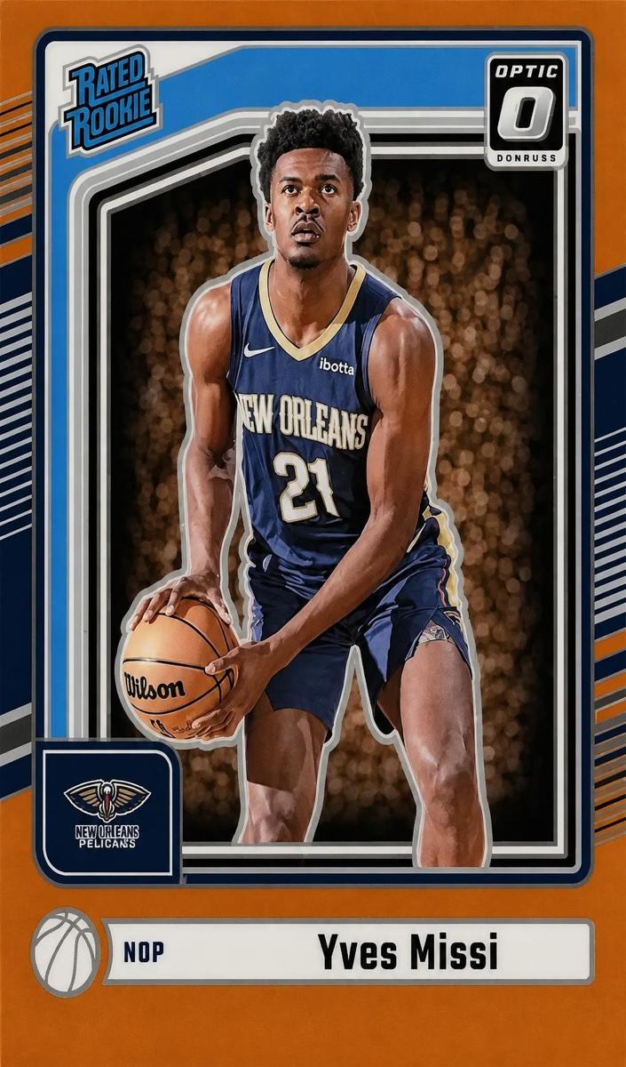 2024 Panini Donruss Basketball Orange Yves Missi #P-217