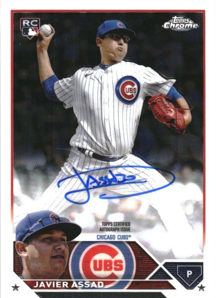 2023 Topps Chrome Update Baseball Javier Assad #RA-JA PSA 10