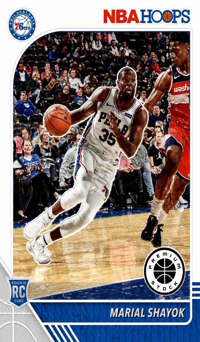 2019 Panini Hoops Premium Stock Basketball Marial Shayok #252