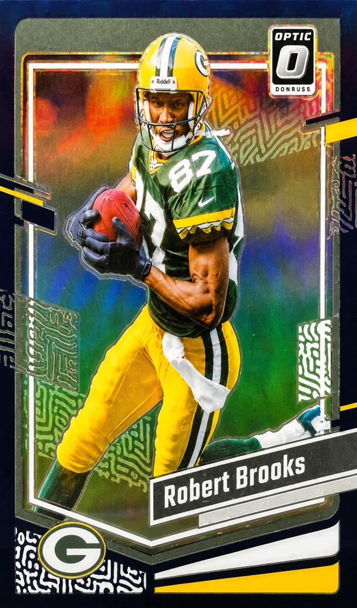 2023 Donruss Optic Football Purple Robert Brooks #69