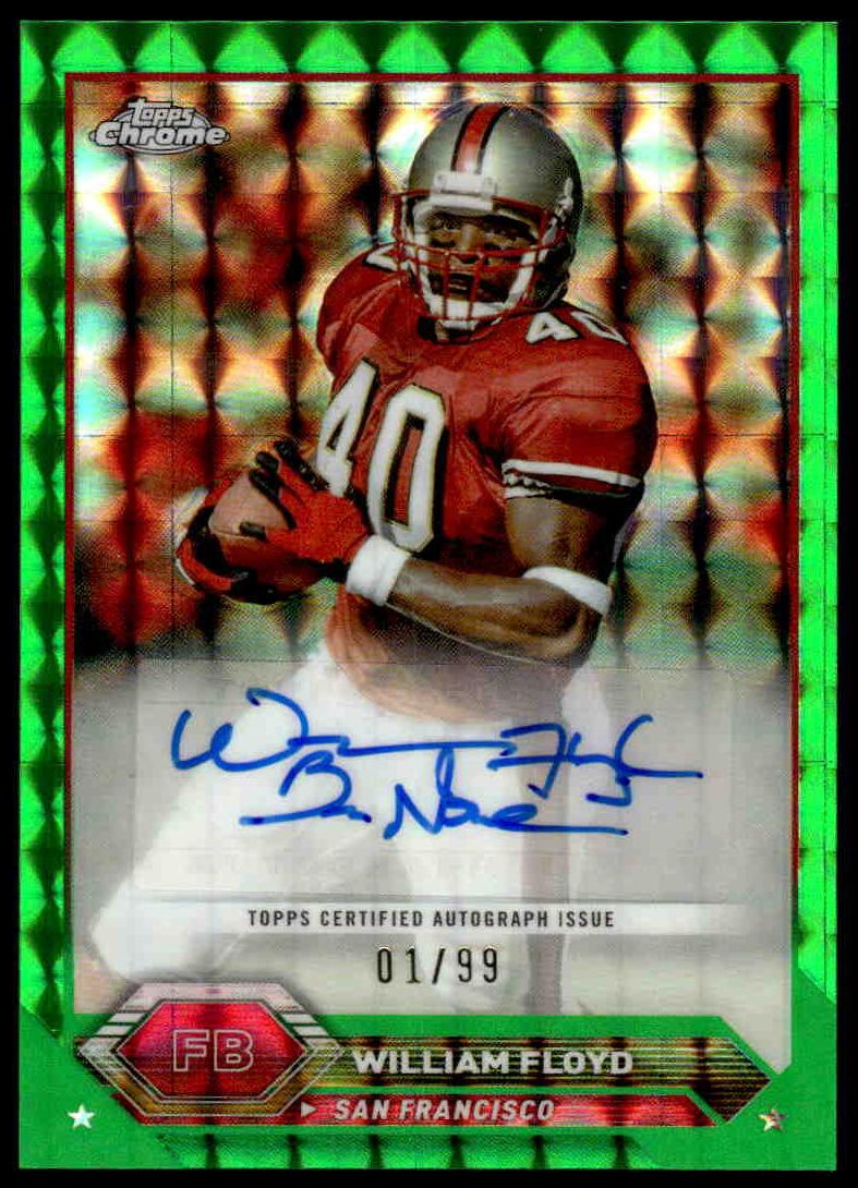 2023 Topps Composite Football William Floyd #TCA-WF PSA 8.5