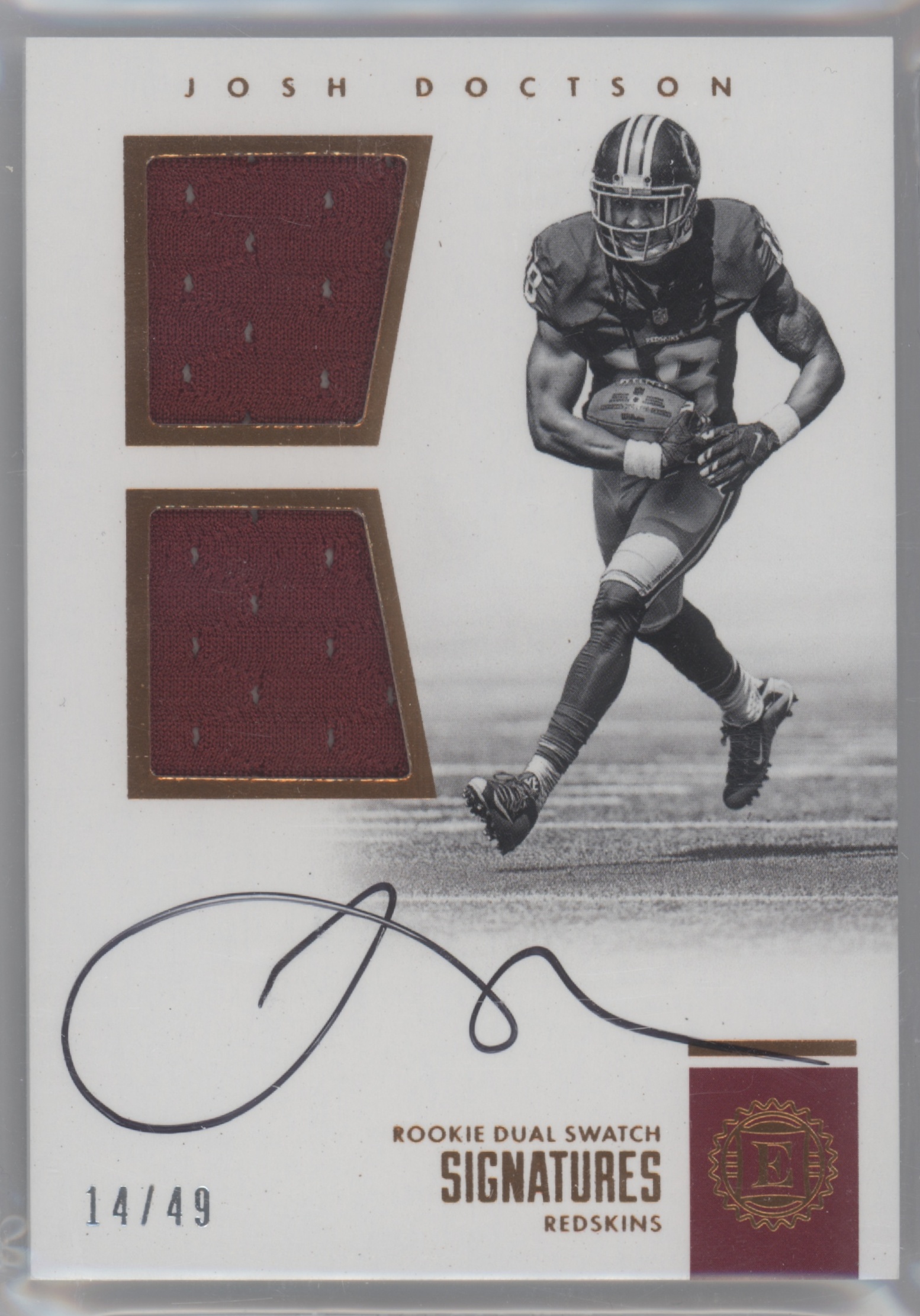 2016 Panini Encased Football Josh Doctson #RDSS-JD BGS 9.5