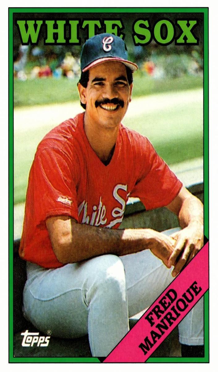 1988 Topps Baseball Fred Manrique #437