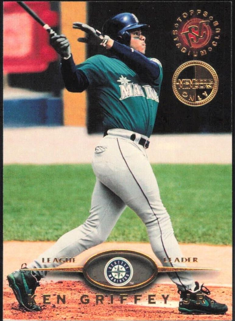 1995 Topps Stadium Club Baseball Members Only Ken Griffey Jr. #241 PSA 10
