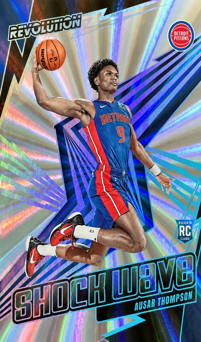 2023 Panini Revolution Basketball Sunburst Ausar Thompson #21