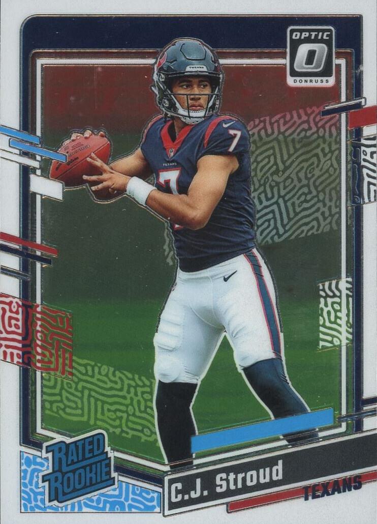 2023 Donruss Optic Football C.J. Stroud #244 PSA 9