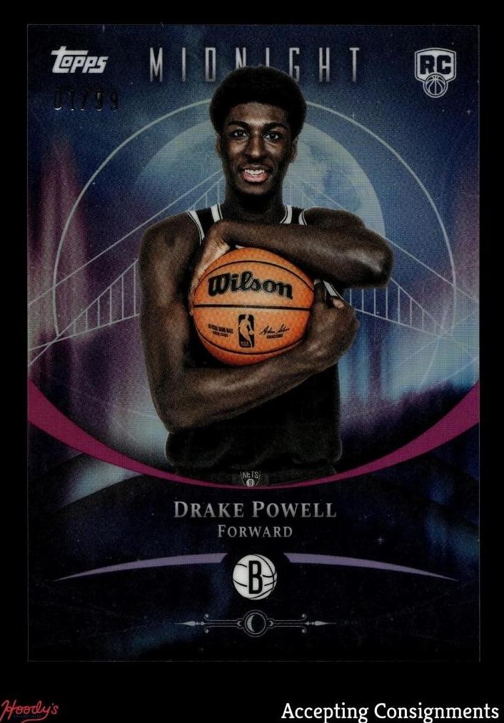 2025 Topps Midnight Basketball Twilight Drake Powell #82