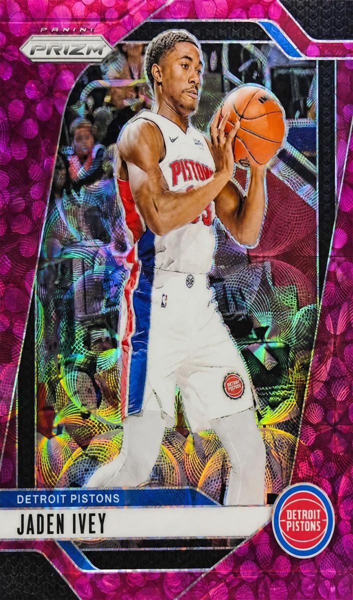 2024 Panini Prizm Basketball Plum Blossom Jaden Ivey #194