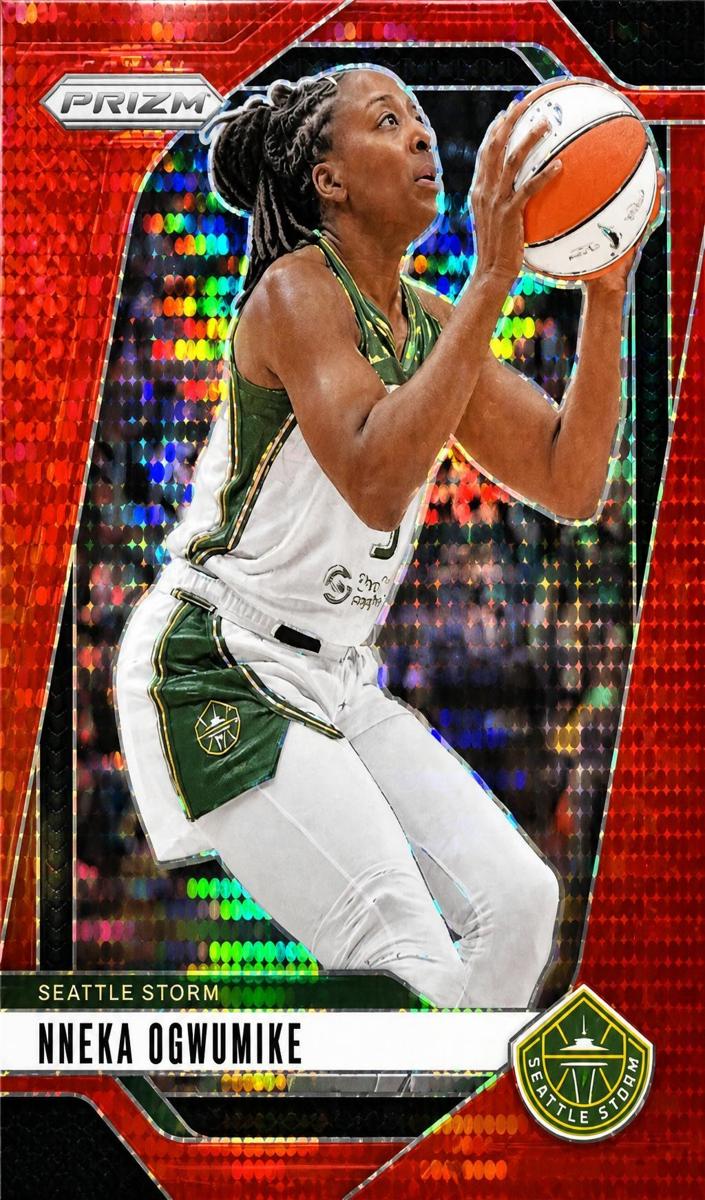 2024 Panini Prizm WNBA Basketball Red Pulsar Nneka Ogwumike #52