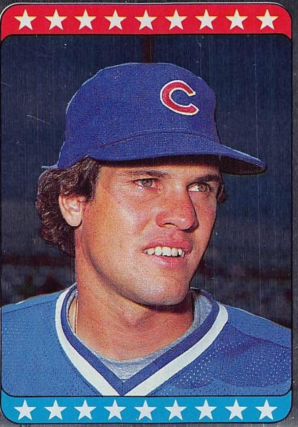 1985 Topps Stickers Baseball Foil Ryne Sandberg #175 PSA 9