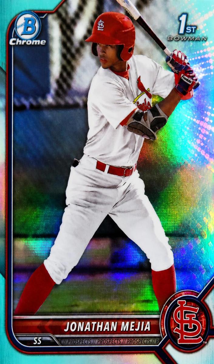 2022 Bowman Chrome Prospects Baseball Refractor Jonathan Mejia #BCP-168