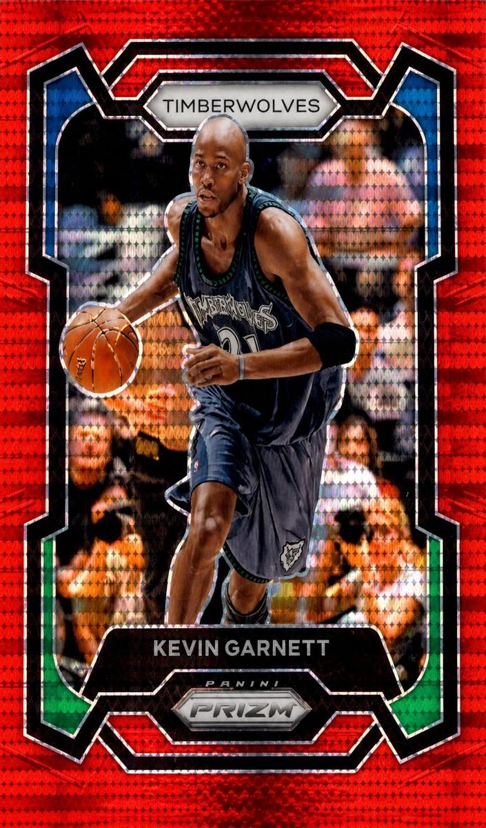 2023 Panini Prizm Basketball Red Seismic Kevin Garnett #183 PSA 10