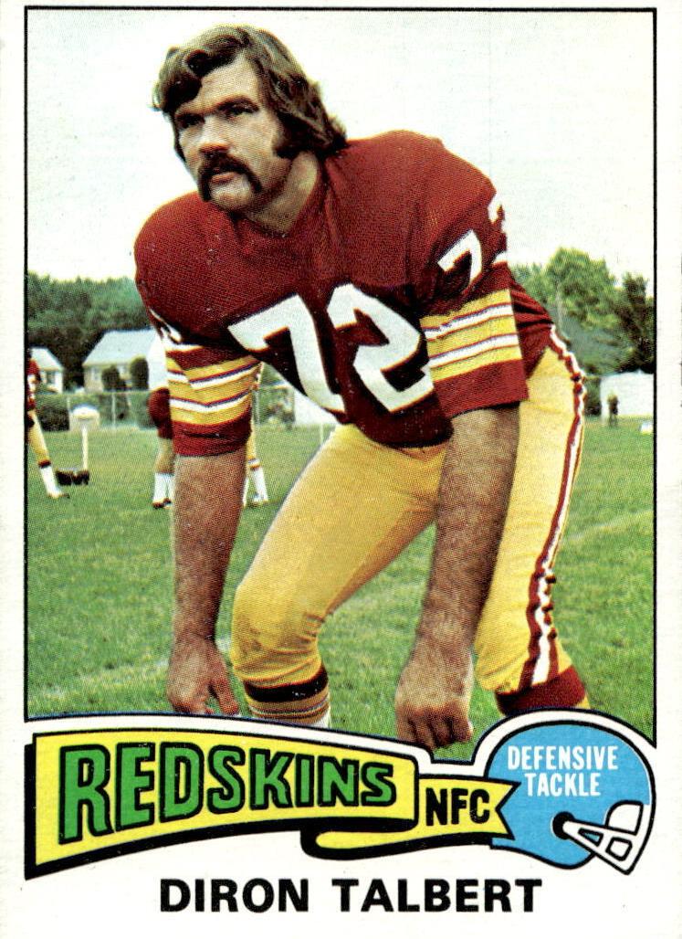 1975 Topps Football Diron Talbert #106 PSA 10